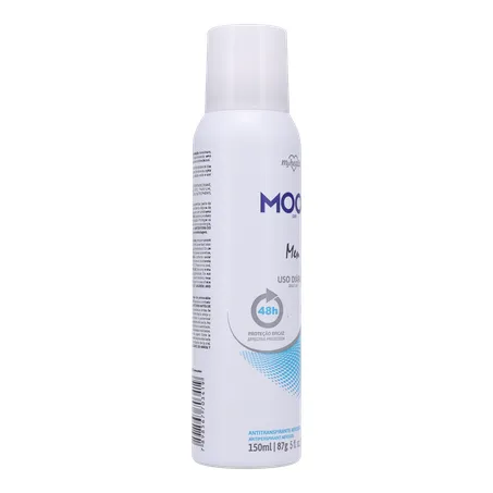 Antitranspirante Aerossol Mood Care Men Frasco Spray 260ml 360-30