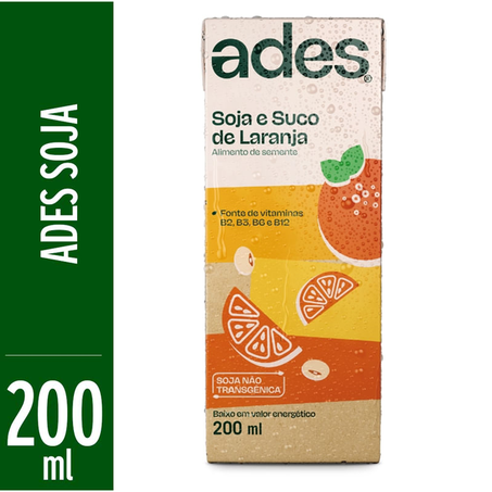 BEBIDA ADES LARANJA 200ML*