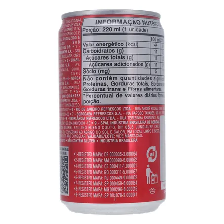 Refrigerante Coca Cola Original Lt 220ml 360-17