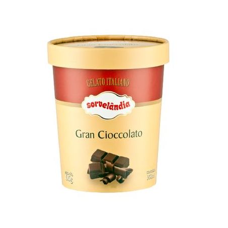 SORVETE SORVELANDIA 950ML GRAN CIOCCOLAT
