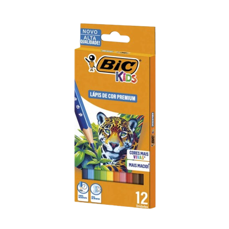 LAPIS DE COR PREMIUM BIC C/12                     
