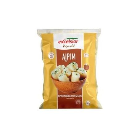 Aipim descascado excelsior 1kg