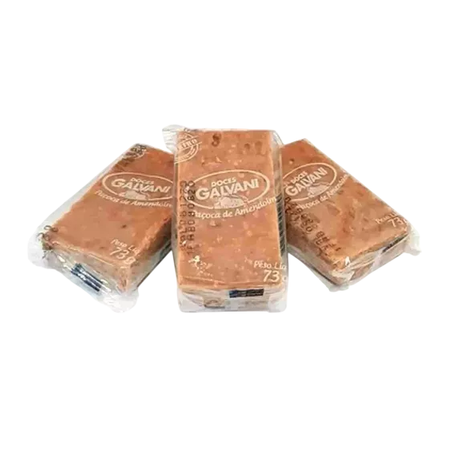 Paçoca Amendoim Doces Galvani un