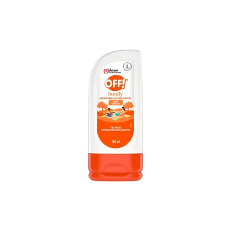 Loção Repelente de Insetos Off! Family Squeeze 100ml