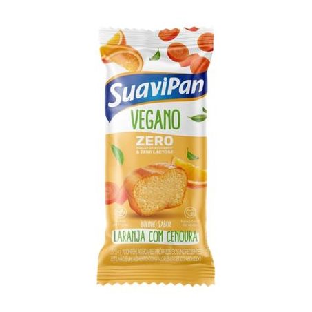 Bolinho Suavipan Laranja Cenoura Vegano 35G