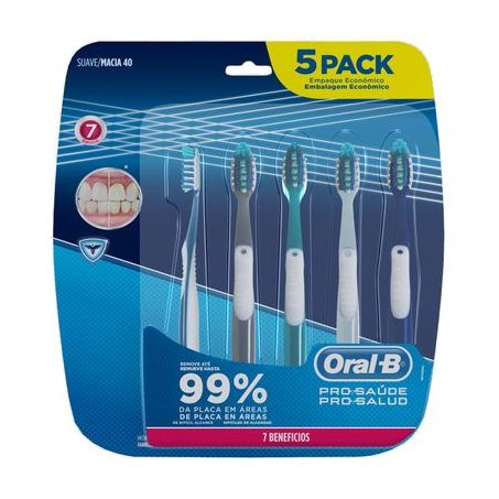 Escova dental pro saude oral b com 5