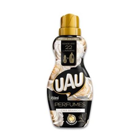 Amaciante Uau Concentrado Chá Branco 450ml