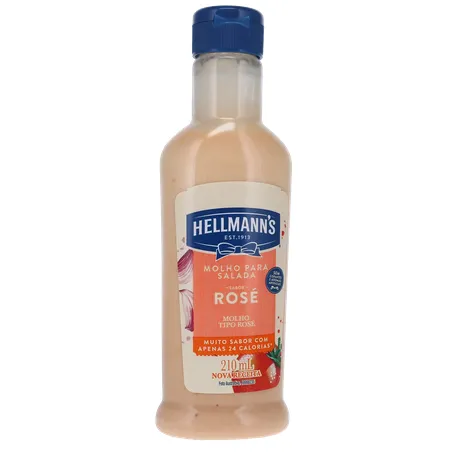 Molho de Salada Hellmann's Rosé 210ML 360-35
