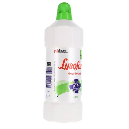 Desinfetante Lysoform Citrus Embalagemitros 1LT 360-32