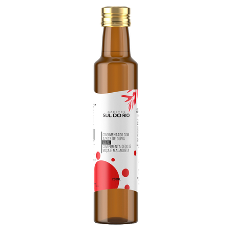 Azeite Oliva Sul Do Rio Extra Virgem Pimenta Dedo De Moça E Malagueta 250ml