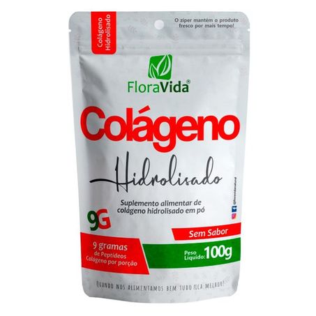 Colágeno Hidrolisado Flora Vida 100g