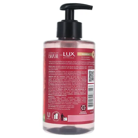 Sabonete Líquido Lux Botanicals Mão Revit Oleo de Bromélia Cop Pump 300Ml 360-16