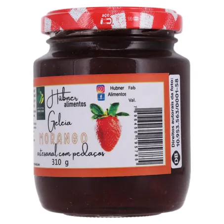 Geleia hubner morango 310g 360-4