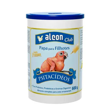 ALCON CLUB PAPA FILHOTE PSITACIDEOS 600GR