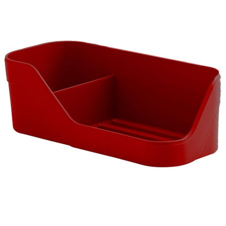 Organizador de pia compacto op500 vermelho