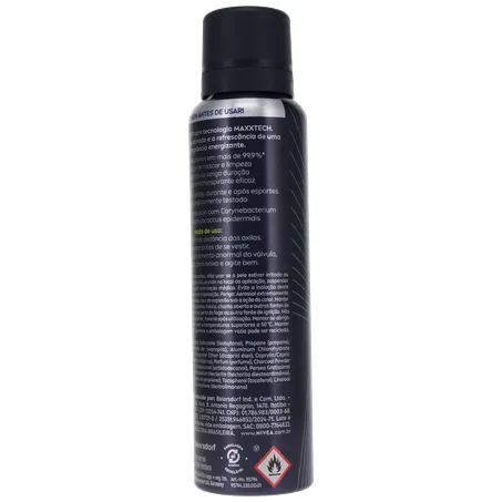 Antitranspirante Aerosol Nivea Men Deep Sport 72H Carvão Ativado Frasco Spray 150ml 360-23