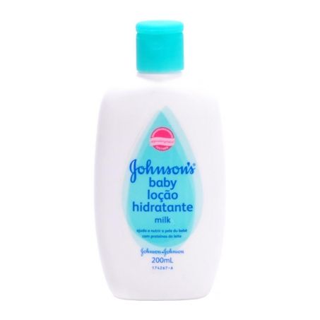 Locao inf johnsons 200ml milk