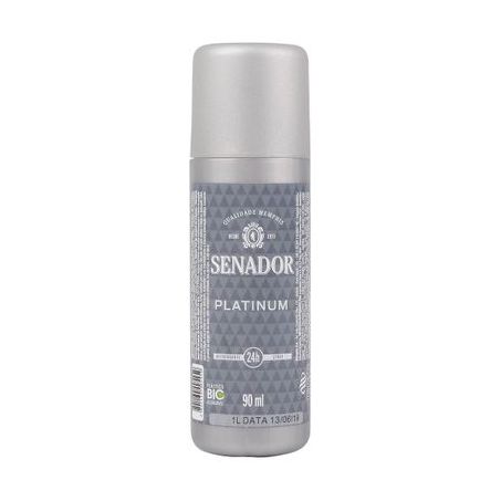 Desodorante Masculino Senador Platinum Embalagem Spray 90ML