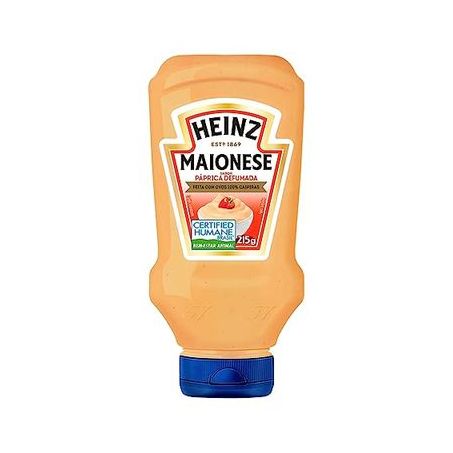 Maionese Heinz Páprica Defumada Squeeze 225ml