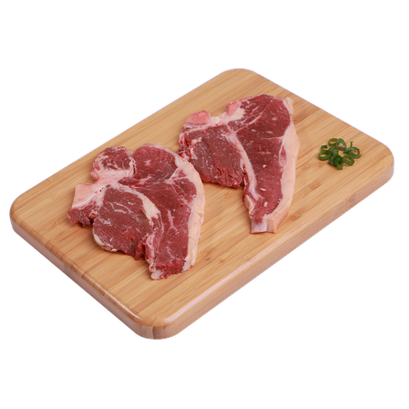 Carne bovina chuleta do file duplo kg