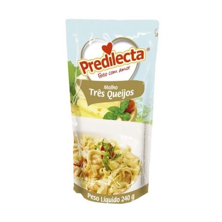 MOLHO PREDILECTA 240G TRES QUEIJOS