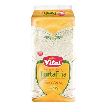 Pão vital de torta fria zero lactose 350g