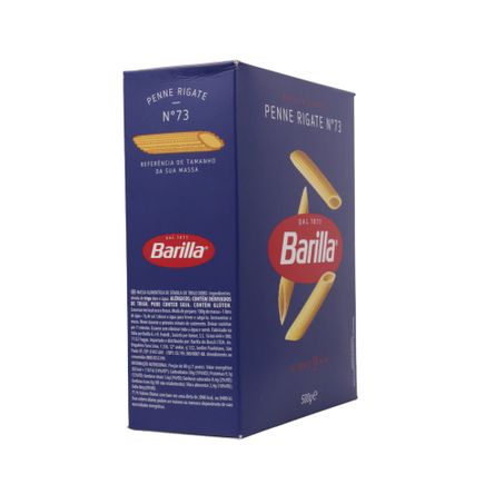 Macarrão Grano Duro Barilla Curto Pene Rigate 73 500g 360-50