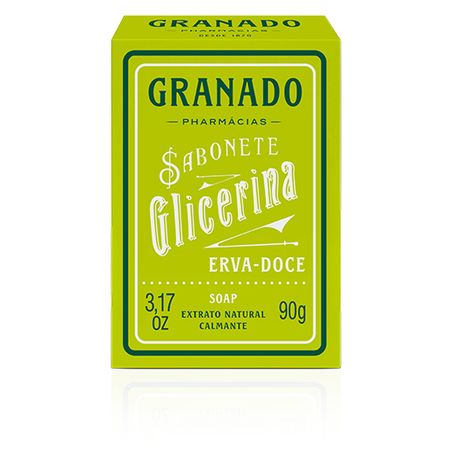 Sab Granado 90g Glicerina Erva Doce