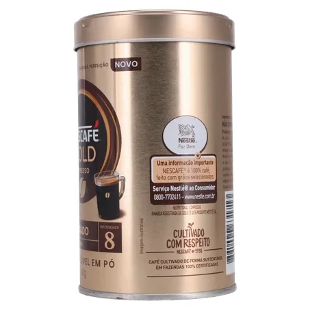 CAFÉ SOLÚVEL NESCAFÉ GOLD LATA ESPRESSO EQUILIBRADO 100G 360-7