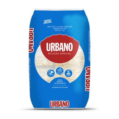 ARROZ  TIO URBANO 1KG  BRANCO SAQUINHOS
