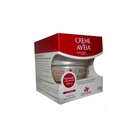 CREME HIDRATANTE DAVENE POTE AVEIA CLÁSSICO 50G