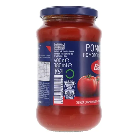 MOLHO TOMATE BARILLA POMODORO E DATTERINI 400G 360-29