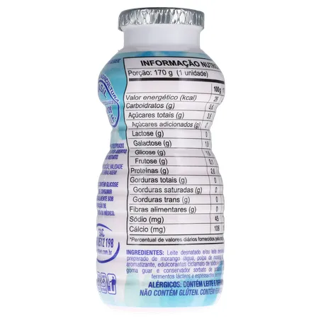 BEBIDA PENSE ZERO MORANGO BATAVO 170G 360-15