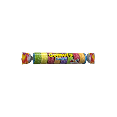 Bala dori gomets frutas tubo 32g