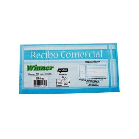 RECIBO COMERCIAL 50F WINNER JANDAIA