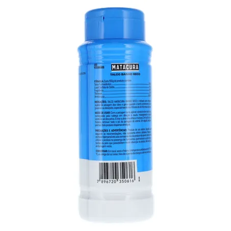 Talco Banho Seco Matacura 100g 360-22