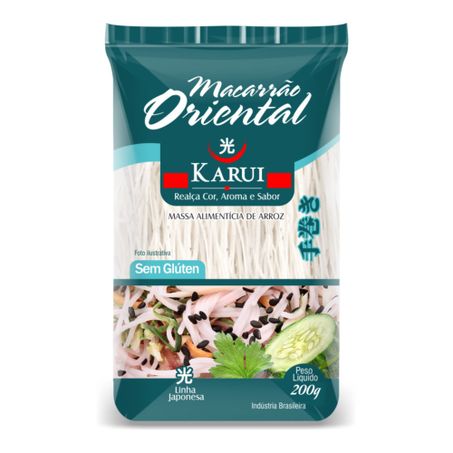 Macarrao karui oriental sem cluten 200g