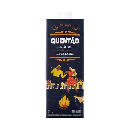Quentão Aliança 1 Litro - Sem Álcool - TP
