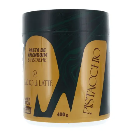 Pasta de Amendoim Nutrata Bacio Di Latte Sabor Pistache 400g 360-4