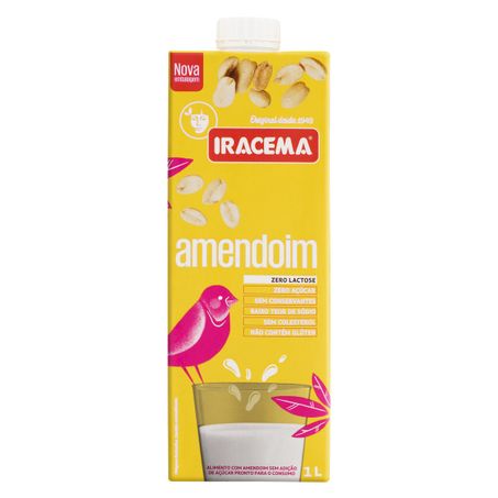 BEBIDA À BASE DE AMENDOIM ZERO AÇÚCAR IRACEMA