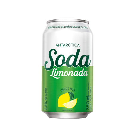 Refrigerante Antarctica Soda Zero 350ML