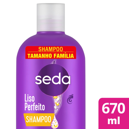 Shampoo Seda Liso Perfeito Frasco 670Ml