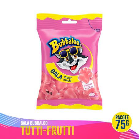 BALA BUBBALOO TUTTI FRUTTI 75G