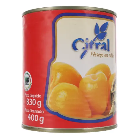 Pessego citral inteiro 400g 360-33