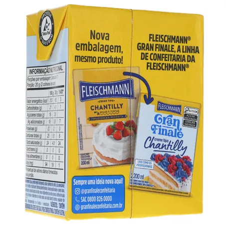 Creme Chantilly Fleischmann Gran Finale 200ml 360-15