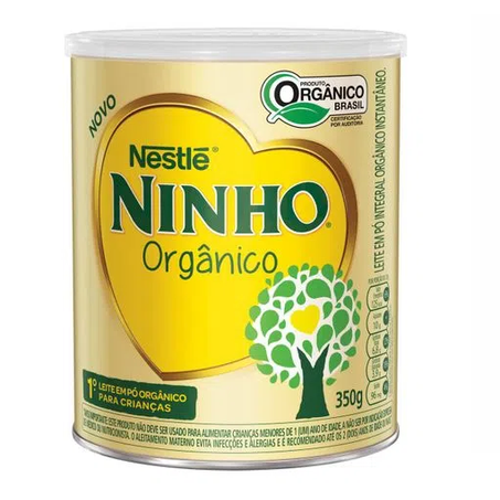 Leite em Pó Ninho Orgânico 350G