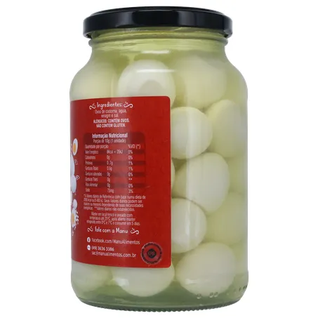Ovos de codorna manu 300g 360-10