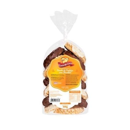 Biscoito manteiga/chocolate casa da cuca 300g