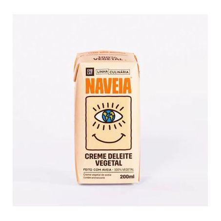 Creme leite vegetal naveia 200g