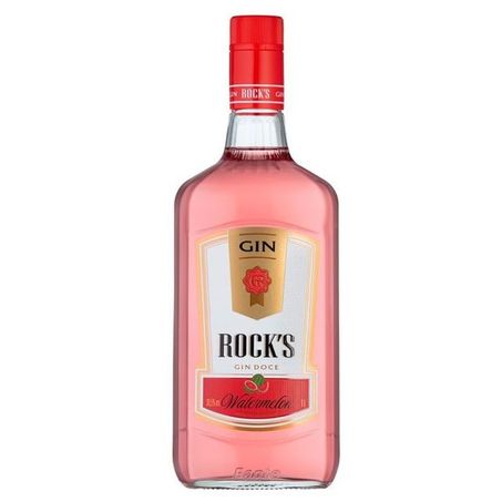 Gin rocks sabor melancia 1l